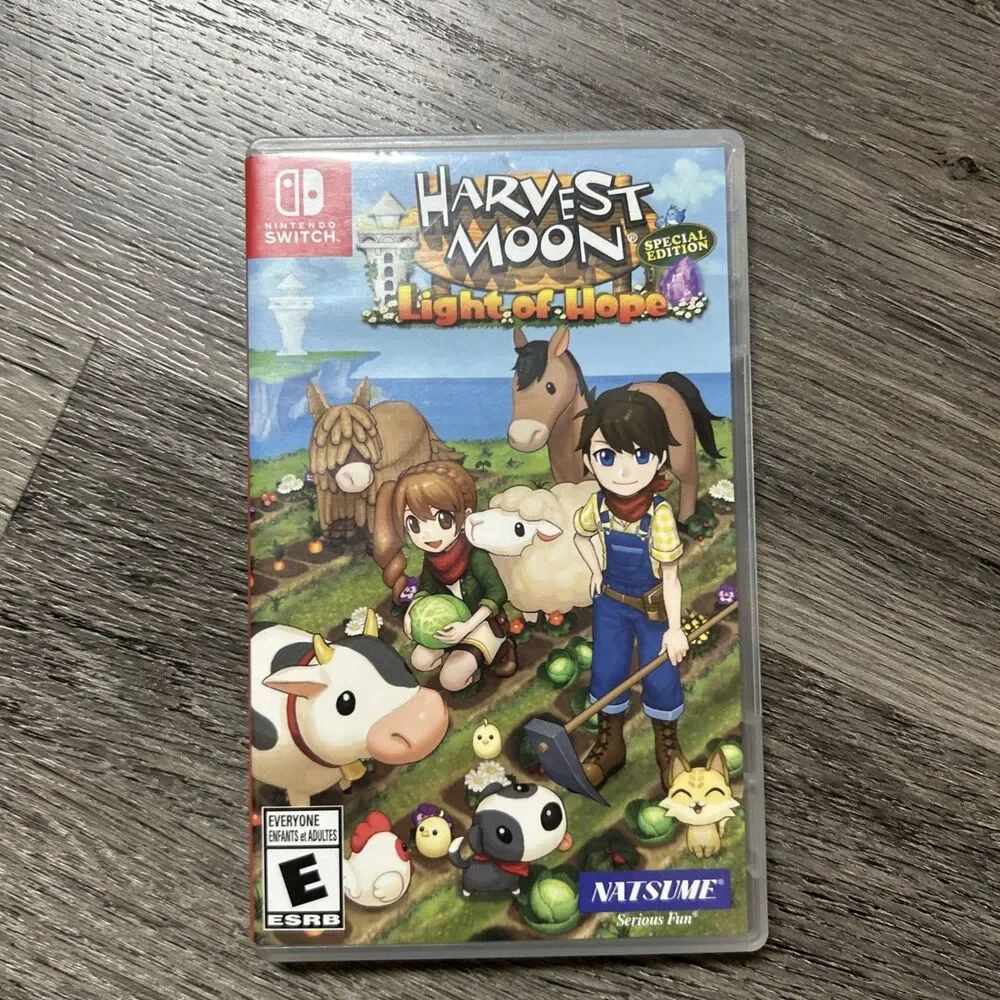 Harvest Moon: Light of Hope Special Edition Nintendo Switch Tested Mint